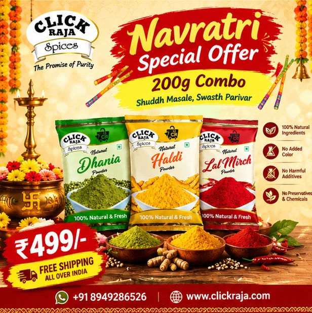 Click Raja Navratri Special Spice Combo – 600g